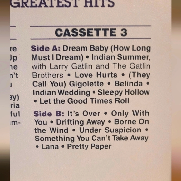 *Rare* Roy Orbison: His Greatest Hits 3 Cassettes Tape Reader's Digest - Picture 8 of 8